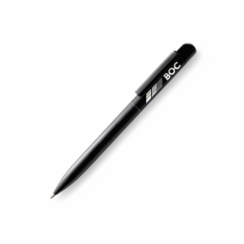 BOC Black Twist Pen at 45 degree angle