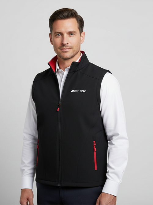 BOC Corporate Vest - Men with businessman model